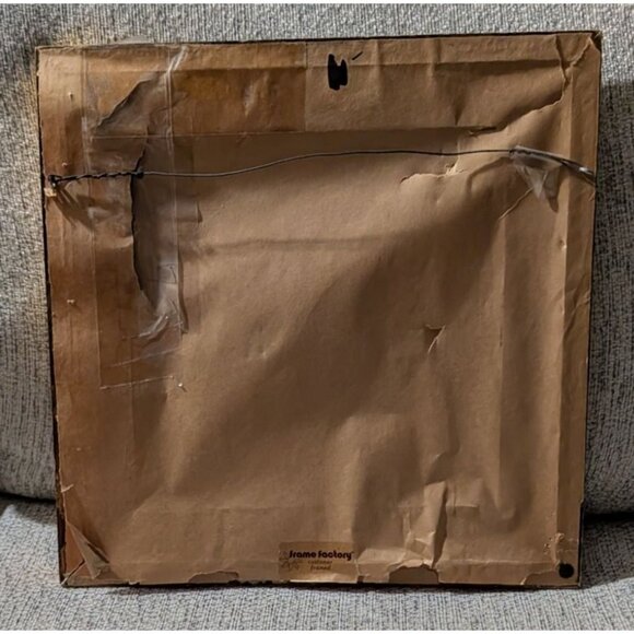 Vintage WonderArt "Foliage" Framed Needlepoint Fall Maple leaf Halloween - Picture 12 of 16